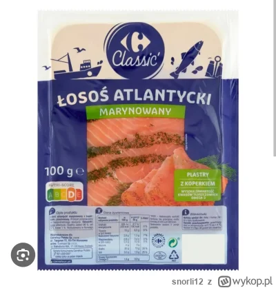 snorli12 - Dlaczego to ma nutriscore D? Każdy lekarz poleca ryby w diecie, łosoś wyda...