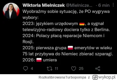 RozkalibrowanaTurbopompa - Tweet sprzed 1,5 roku, niestety już nie istnieje, ale mam ...