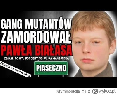 Kryminopedia_YT - Dobry wieczór Mirasy i Mirabelki!

Jak co tydzień, kolejny odcinek ...