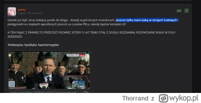 Thorrand - #bekazpisu #polityka

Panowie! Już był na spotkaniu ze starymi babami, hah...