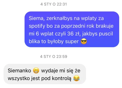 pogodny_mis65 - Napisałem przedwczoraj do kuzyna, że jest mi dłużny 36 zł. Grosze, al...