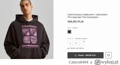 Cztero0404 - Bluza z nowej kolekcji w house 170 zł prawie, komuś tam ładnie wali na ł...