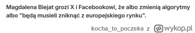 kochatopoczeka - ja stawiam, że to raczej my już niedługo zapomnimy o Magdalenie Biej...