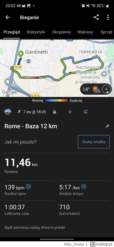 Piter_Privisi - 52 169,71 - 11,46 = 52 158,25

Trening do watykańskiego papatonu wyma...