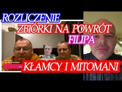 bartekradek - #raportzpanstwasrodka 
Rozliczenie zbiórki na Filipa.

https://youtu.be...