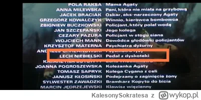 KalesonySokratesa - Napisy końcowe z filmu "Uprowadzenie Agaty" ( ͡° ͜ʖ ͡°) #heheszki...