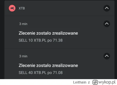 Leithain - #gielda #meczennicyxtb

Ale jestem wkurzony. Miałem super plan. Przewidzia...