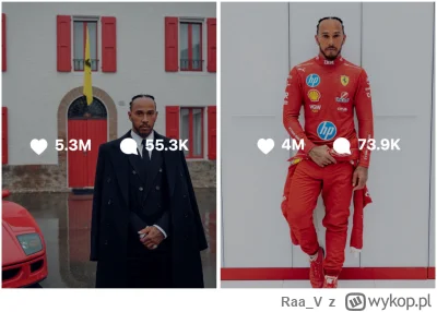 Raa_V - #f1 W tym tygodniu dwa posty na instagramie pobiły rekord likeów na instagram...