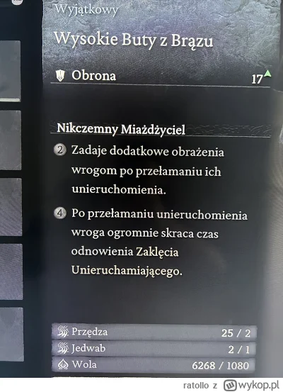 ratollo - Czym jest „przełamanie unieruchomienia” w black myth wukong? Mam taki item ...