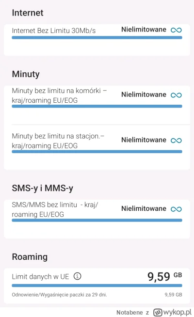 Notabene - @Ar_0 

Daj spokój, za 50 zł miesięcznie w T-Mobile mam nielimitowany inte...