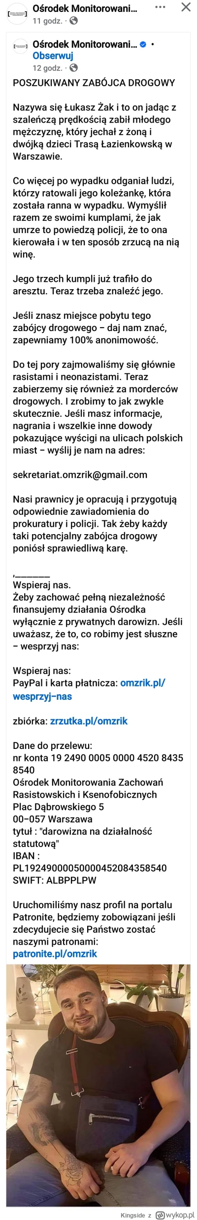 Kingside - #majtczak
#wypadek
#polskiedrogi 
#zabojca
#policja 
#wykopcsi