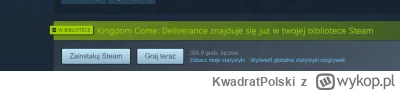 KwadratPolski - #kingdomcomedeliverance 
Jak tam Henryczki ile godzin przegrane w KDC...