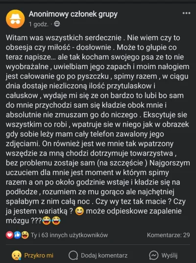 niewiem_nierozumiem - A czy twoim nałogiem jest całowanie psa po pyszczku ( ͡º ͜ʖ͡º)?...