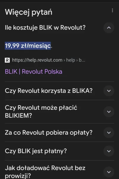 jan-janowicki - Za korzystanie z #blik w #revolut  się płaci czy ocb? #pytanie