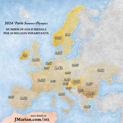 Lifelike - #graphsandmaps #europa #sport #igrzyskaolimpijskie #ciekawostki