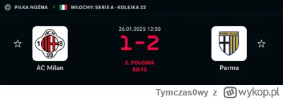 Tymczas0wy - Potężny AC Milaniak Mediolan.

#mecz #ekstraherby #acmilan