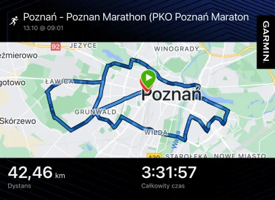 enteropeptydaza - 66 564,30 - 1,02 - 42,46 = 66 520,82

23 Poznań Maraton
Wynik nett...