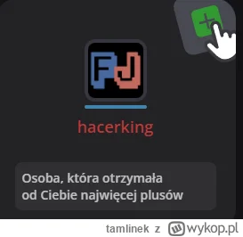 tamlinek - @Joe-King: @hacerking będzie tego więcej ;)