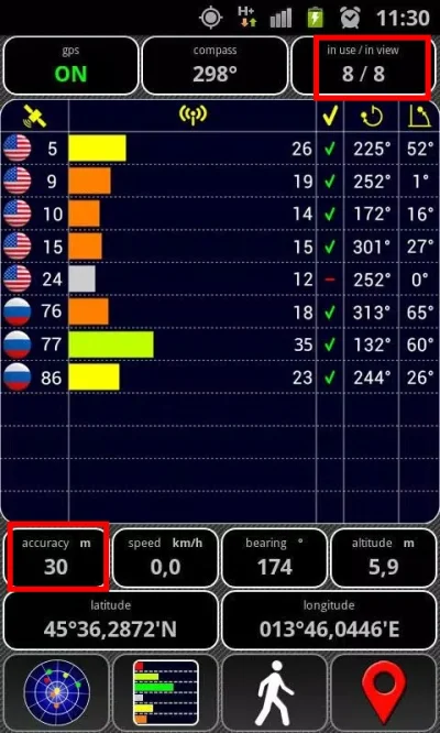 makrofag74 - Odpal sobie jakieś oprogramowanie do gps i sprawdź ile łapiesz satelitów...