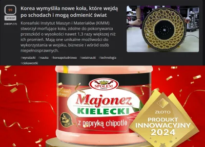 Weronisia97 - INNOWACJA W KOREI - koła jeżdżące po schodach
INNOWACJA W POLSCE - majo...