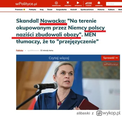 alibaski - Takie tam feralne przejęzyczenie minister edukacji XD

#polityka