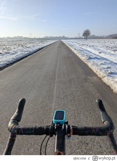 qbicone - 3 894 + 65 = 3 959

Gravel to zimą szosa.

#rowerowyrownik #rower #gravel

...