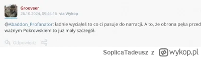 SoplicaTadeusz - @Grooveer Tak, pamiętamy o twoich prognozach. Też myślę, że do 2026 ...