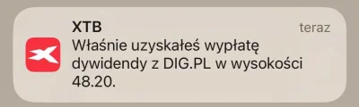 Gaahl75 - Moja pierwsza dywidenda w życiu ( ͡° ͜ʖ ͡°) niby nic, ale cieszy #gielda #i...