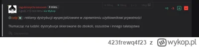 423frewq4f23 - Przykre że takie opinie to już w zasadzie mainstream. Dla obecnego spo...