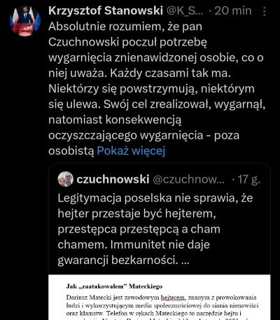 mam_spanko - Kiedy atakują Mateckiego moim obowiązkiem jest walka

#polityka #kanalze...