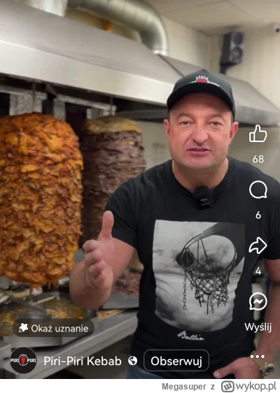 Megasuper - TEN Koleś to się uznaje za jakiegoś znawcę kebabów? #kebab