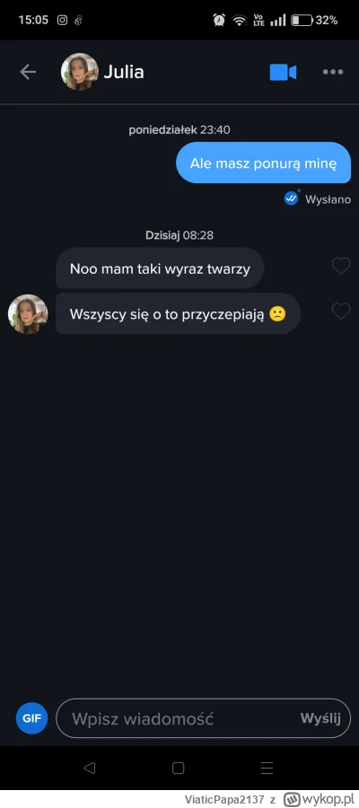 ViaticPapa2137 - Kiedy jesteś chadem na tinderze można zacząć rozmowę w naprawdę niet...