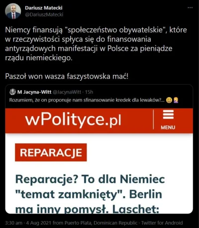 Kozajsza - Dareczek twittuje z Dominikany, czy akurat miał załączony VPN do pisania n...