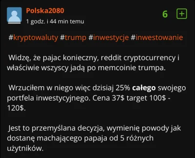 bb89 - Obecnie 25$ ( ͡° ͜ʖ ͡°)
#kryptowaluty #trump