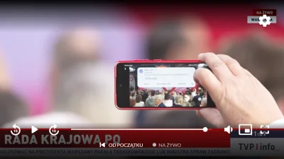 Don_Kichot - Wpadka w #tvpinfo
Przebitka z kamery jak jakiś gościu na ogłoszaniu wyni...