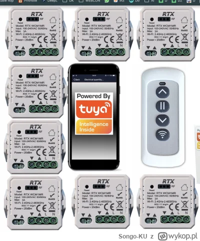 Songo-KU - #smarthome #zigbee #tuya

Mam w domu rolety sterowane tylko przyciskiem, k...