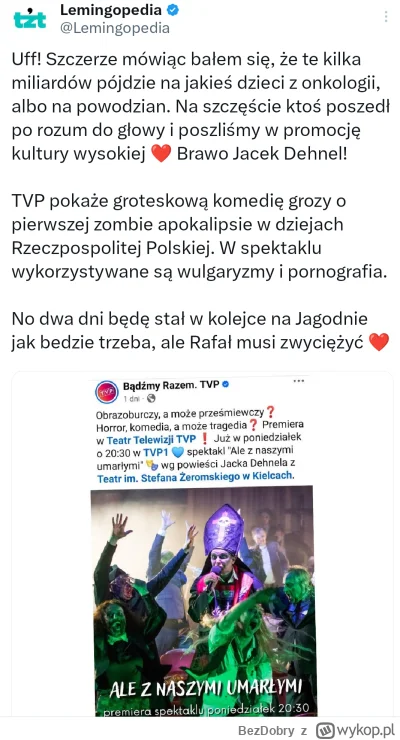 BezDobry - #bekazlibka #bekazlewactwa #patologia #polityka #tvpo #tvpiscodzienny #tvp...