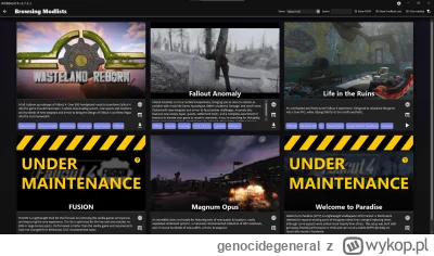 genocidegeneral - #fallout4 #fallout #gry
próbowaliście którąś z tych modlist z wabba...