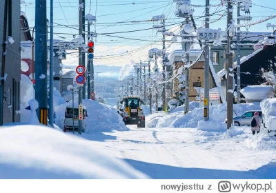 nowyjesttu - Asahikawa, Japonia. Ulice podczas zimy.
W tym mieście na północy Japonii...