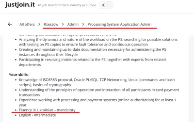 Ksiega_dusz - Oferta pracy na Rzeszów do banku i język Ukraiński jako obowiązkowy, ni...