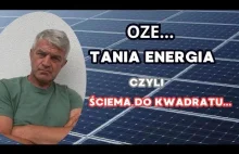 Tania energia z odnawialnych źródeł, czyli ściema do kwadratu.