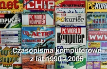 Retro czasopisma komputerowe z lat 1990 - 2005