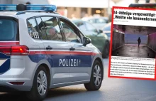 Austria. Somalijski uchodźca zgwałcił 14-latkę. "Nie mogłem się powstrzymać"