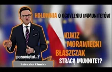 Hołownia o uchyleniu immunitetu Morawieckiemu, Kukizowi i Błaszczakowi