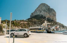 Calpe i piękna górą Penon de Ifach - jak nie załapać 500 euro kary