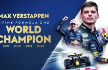 Max Verstappen 4-krotnym mistrzem świata F1!