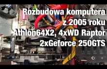 Athlon64x2 2xGeForce 4x WD Rartor - ciekawa rozbudowa komputera