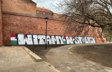 Zdewastowano mur na Mariensztacie. Tak wygląda miesiąc po renowacji