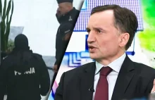 Policja wchodzi do TV Republika. Jest tam Ziobro