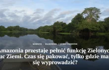 Amazonia przestaje pełnić funkcję Zielonych Płuc Ziemi.